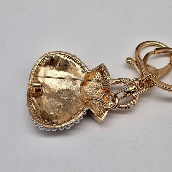 Authentic Louis Vuitton Lock & Key with unbranded Bagcharm, Keycharm, Keychain - Picture 5 of 8